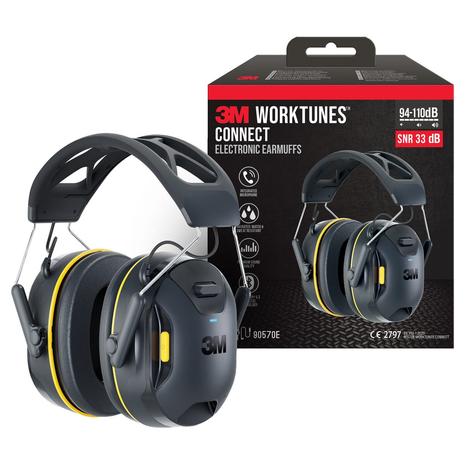 3M Work Tunes Connect Bluetooth-kuulosuojaimet