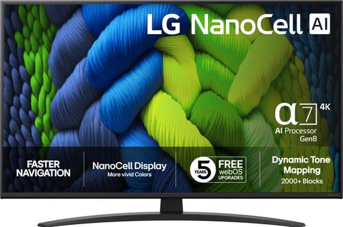 LG 43NANO82A (43"), LED-televisio – kuva 2/5