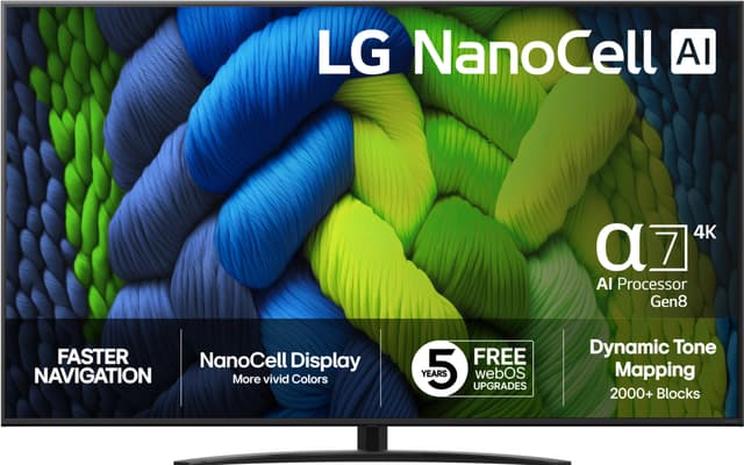 LG 75NANO82A (75"), LED-televisio