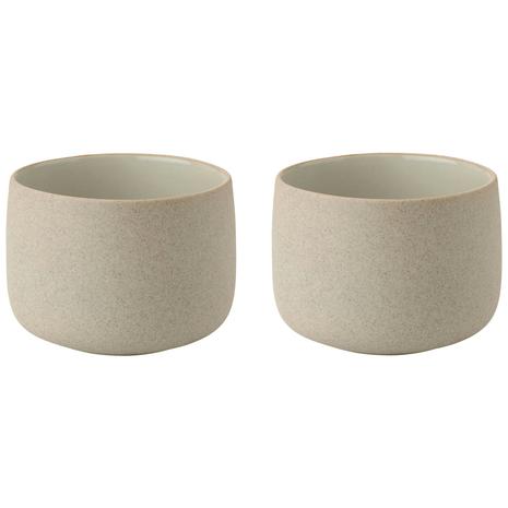 Stelton Emma muki 15 cl 2 kpl Grey