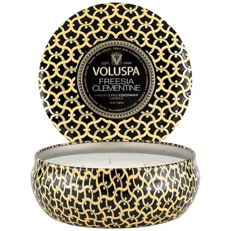 Voluspa 3-Wick Tin Candle