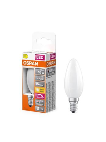 Osram LED Comfort kerte mat 470lm 3.4W/927 (40W) E