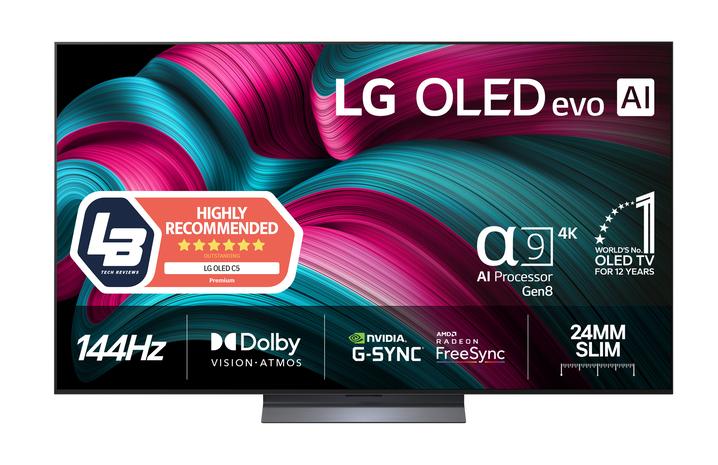 LG OLED77C25 (77"), OLED-televisio