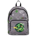 Koulureppu Lego Ninjago Elemental Master of Energy, harmaa