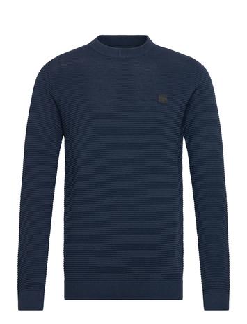 Solid Sdvalencia Tops Knitwear Round Necks Black Solid