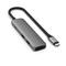 Satechi 4-i-1 USB-C Slim Multiport Adapter 4K - rymdgrå – kuva 3