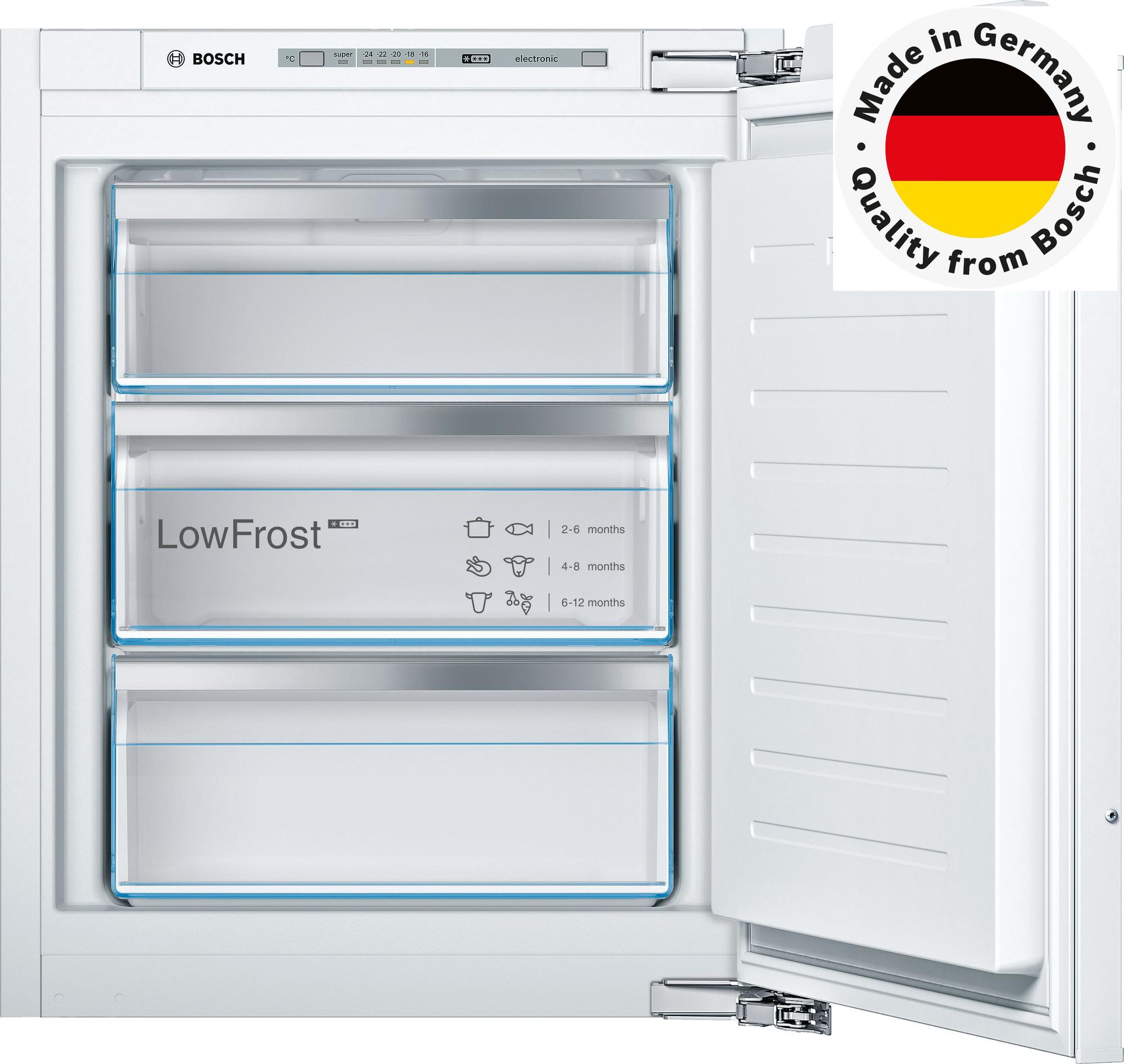 Bosch GUN21ADE0 Serie 6 kaappipakastin, integroitava