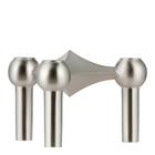 STOFF Nagel Nagel Kynttilänjalka - Kynttilänjalat Brushed Chrome - 9104
