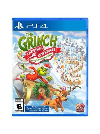 The Grinch: Christmas Adventures, PS4 -peli