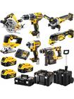 DeWalt Akkukonesarja DCK755P3T XR 18V 3x5,0Ah (DCD796 + DCF887 + DCH273 + DCG405 + DCS355 + DCS570 + DCS334)