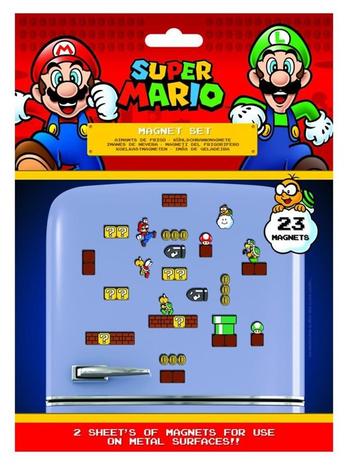 Super Mario, jääkaappimagneetit