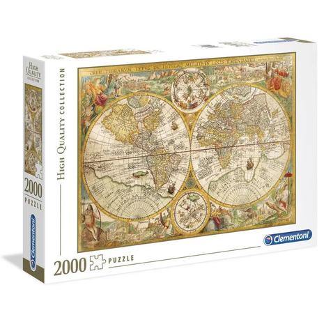 Clementoni 2000 pcs- High Quality Collection ANCIENT MAP – kuva 4/8