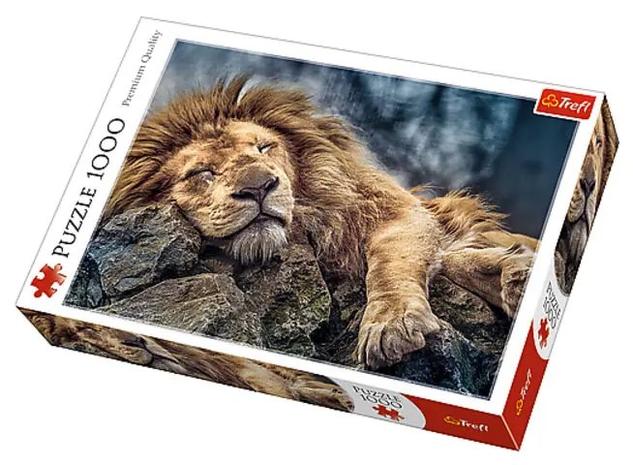 Trefl Sleeping lion 1000 palan palapeli