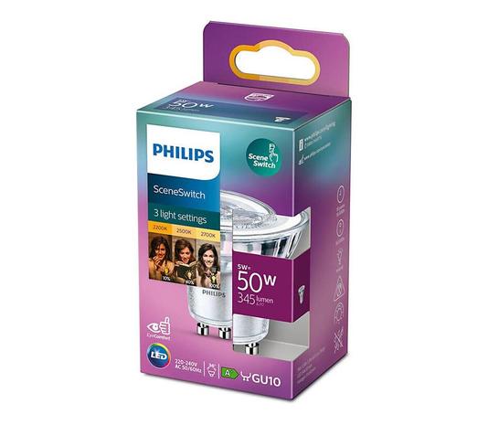 Lamppu LED 5,5W Sceneswitch (345lm) GU10 - Philips – kuva 4/8