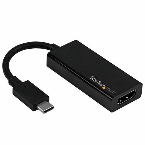 StarTech USB-C to HDMI Adapter - 4K 60Hz -adapteri, Musta – kuva 3/5