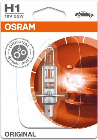 Polttimo Osram Original H1 1 kpl