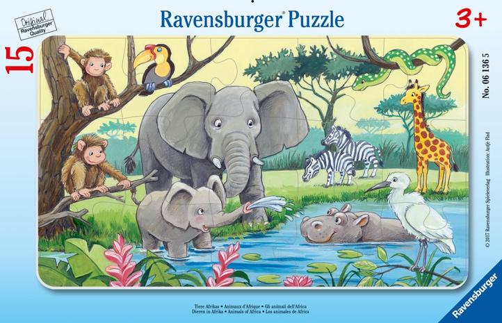 Ravensburger Puzzle 15 African animals