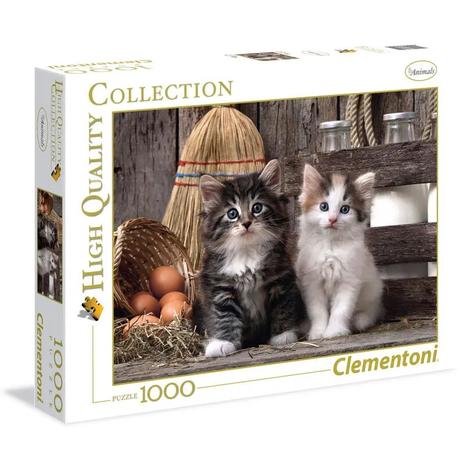 Clementoni Lovely Kittens 1000p palapeli