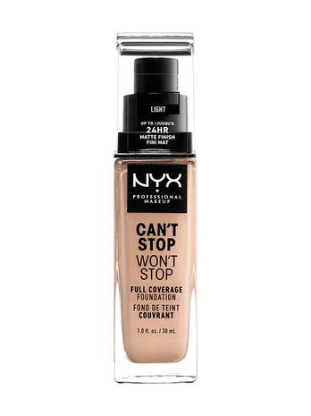 NYX Professional Makeup Cant Stop Wont Stop Foundation 05 Light