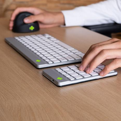 R-Go Numpad Break (Numeric Keypad), Wireless - White