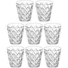 KoziolJuomalasit Crystal S, 250 ml, 8/pakk.LäpinäkyväJuomalasit- Homeroom