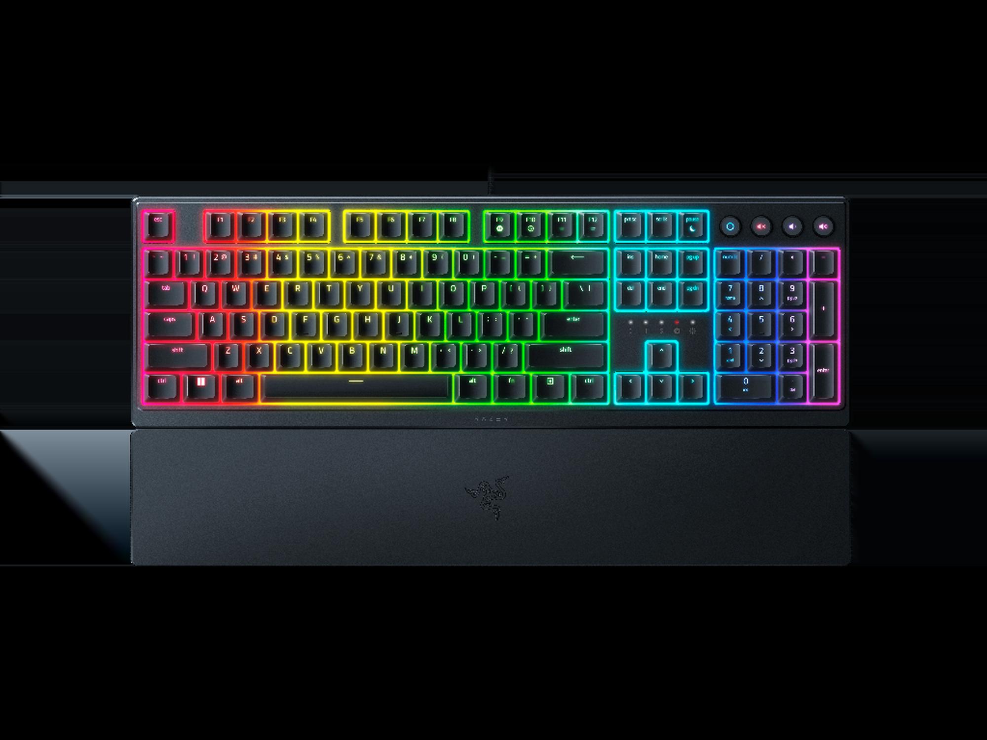 Razer Ornata V3 - Yhdysvallat - Pelinäppäimistö - Englanti (US) - Musta