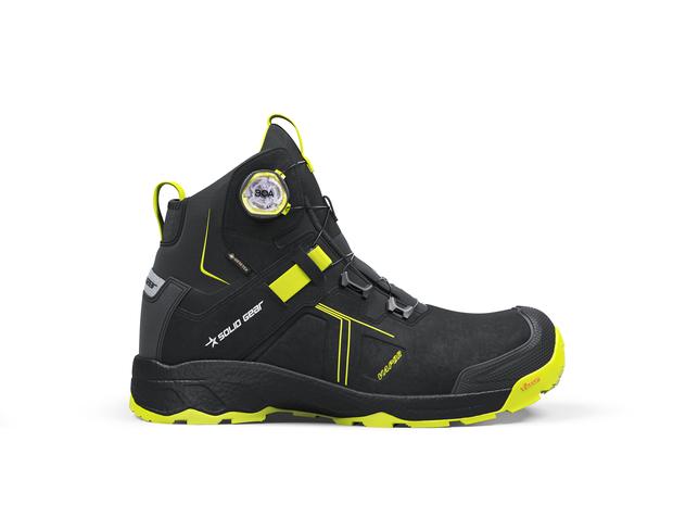 Solid Gear VAPOR 3 Turvakengät musta/vihreä 47 – kuva 1/2