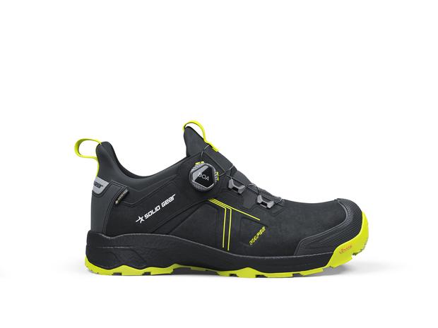 Solid Gear VAPOR 3 Turvakengät musta/vihreä 38