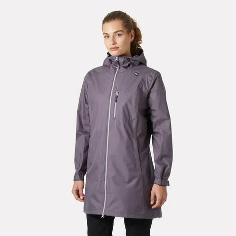 Helly Hansen Women's Long Belfast Jacket Valkoinen M