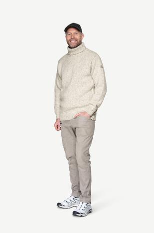 Devold Nansen Highneck Luonnonvalkoinen XL