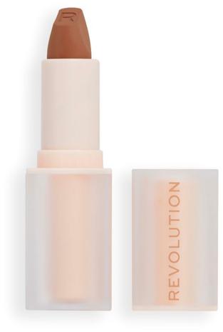 Makeup Revolution Lip Allure Soft Satin Lipstick Divine Brown