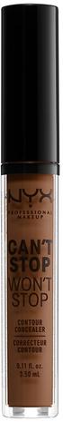 NYX Professional Makeup Cant Stop Wont Stop Concealer 19 Mocha