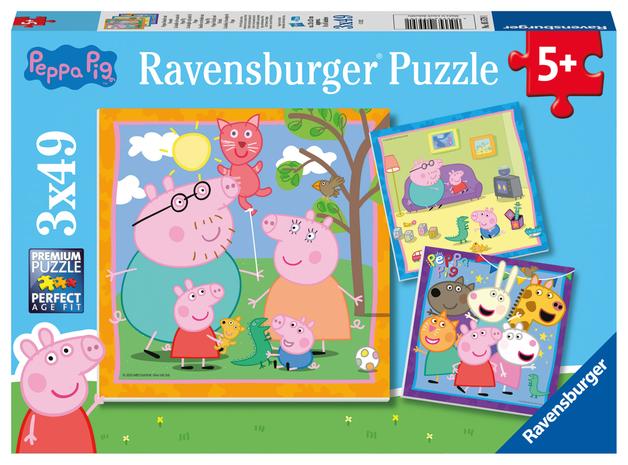 Ravensburger Palapeli Pipsa Possu 3x49