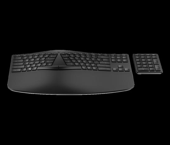 HP 965 Ergonomic Wireless Keyboard (7E756AA), näppäimistö