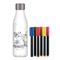Les Artistes - Bottle Up Muumi Termospullo kynillä 0,5 L Valkoinen – kuva 1