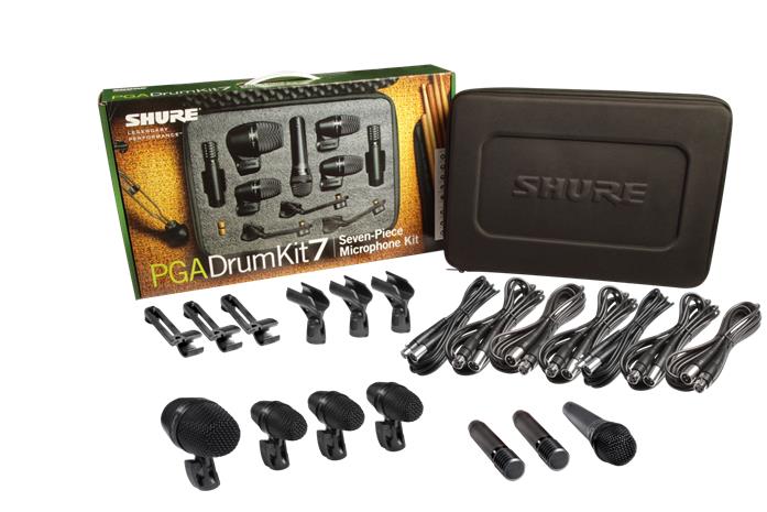 Shure PGADRUMKIT7, rumpumikrofonisetti