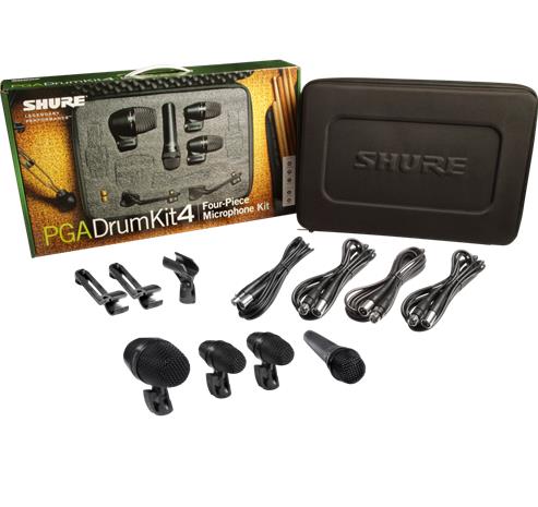 Shure PGADRUMKIT4, rumpumikrofonisetti
