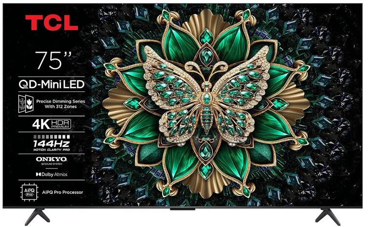 TCL 75C6K (75"), LED-televisio