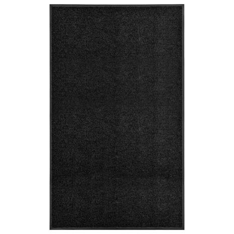 vidaXL Ovimatto pestävä musta 90x150 cm