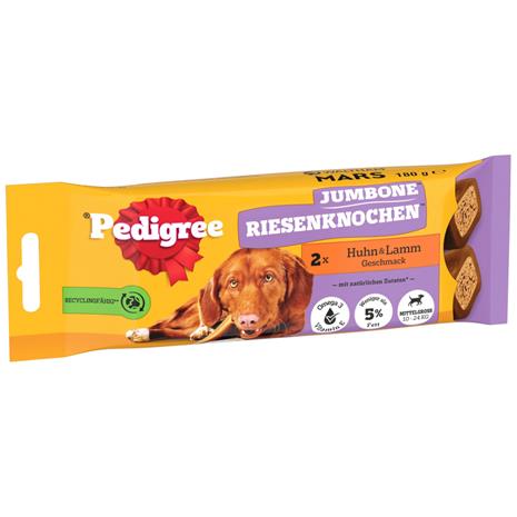 Jumbone Medium kana 12 x 2 kpl Pedigree koiralle