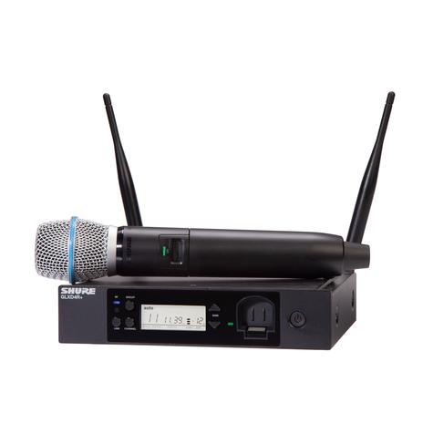 Shure GLXD24R+/B87A, langaton mikrofonijärjestelmä