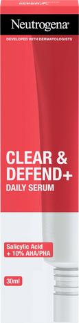 Neutrogena Clear and Defend Plus Daily Serum 30ml