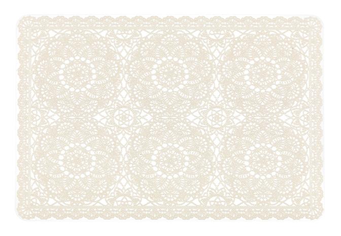 4LIVING 614027 LACE 30X45 BEI TABLETTI