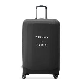 Delsey suitcase cover LARGE, matkalaukun suoja, musta