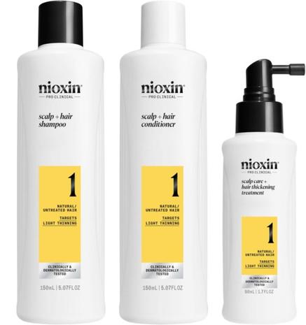 Nioxin System 1 Trial Kit - 350 ml