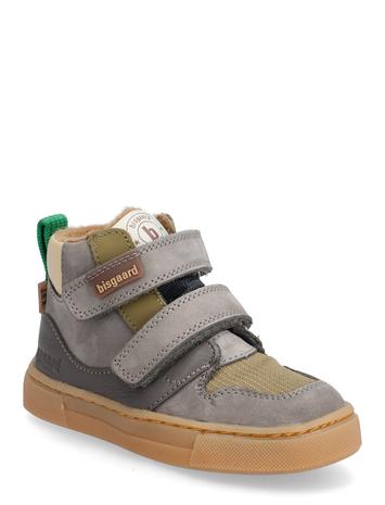 Bisgaard Bisgaard Roy Tex Korkeavartiset Tennarit Grey Bisgaard