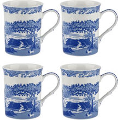 Spode Blue Italian muki 4 kpl