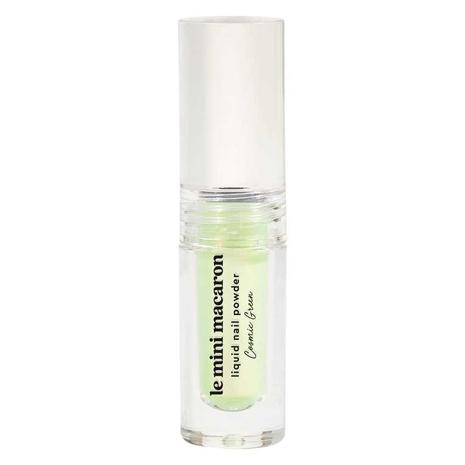 Le Mini Macaron Stardust Collection Liquid Nail Powder Cosmic Gre