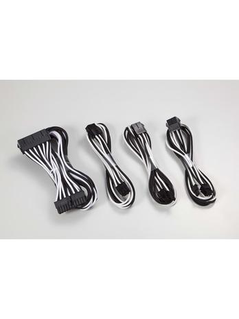 Phanteks Extension Cable Combo Pack_24P/8P/8V/8V. 500mm Length. Black/White – kuva 3/3