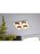 EGLO TORANO CEILING 4X510LM DAMPERB. CHROME/GOLD – kuva 1